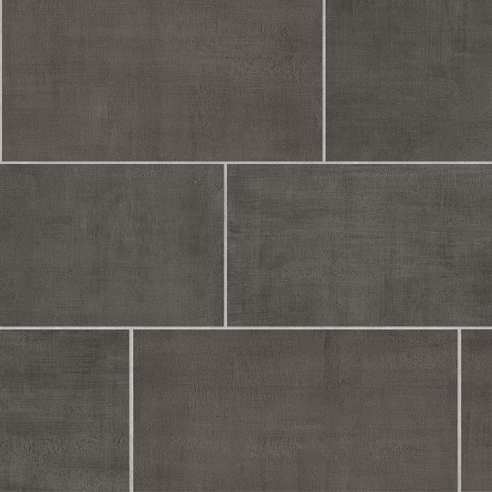 Sample - Unico Smoke Matte 6 in. x 6 in. Concrete Look Porcelain Floor and Wall Tile price history on PriceWatchPro
