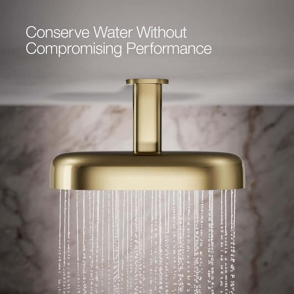 KOHLER Statement Oblong 2-Spray Patterns 2.5 GPM 14 in. Ceiling