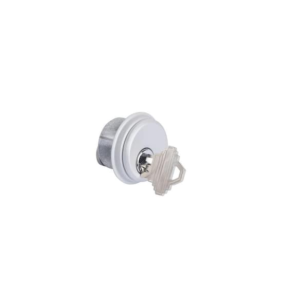 Elox Zinc Mortise 1PC Keyed Cylinder And 1PC Knob Cylinder For Adams Rite Commercial Storefront Door Lock A Pair Pack AL Color, Door Knobs - Canada - View #2