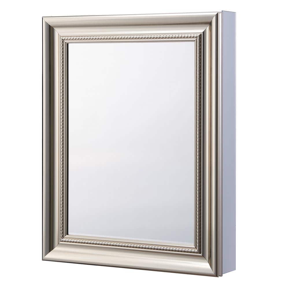 24 in. W x 30 in. H Rectangular Medicine Cabinet with Mirror