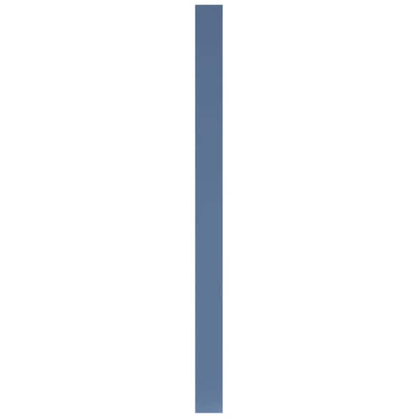 LIFEART CABINETRY Lancaster Blue 3 in. W x 30 in. H x 0.75 in. D Wall Cabinet Filler