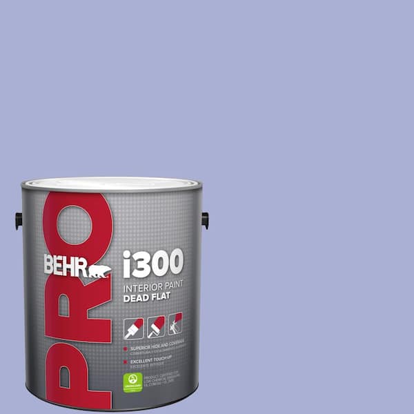 BEHR PRO 1 gal. #MQ4-30 Lavender Wash Dead Flat Interior Paint