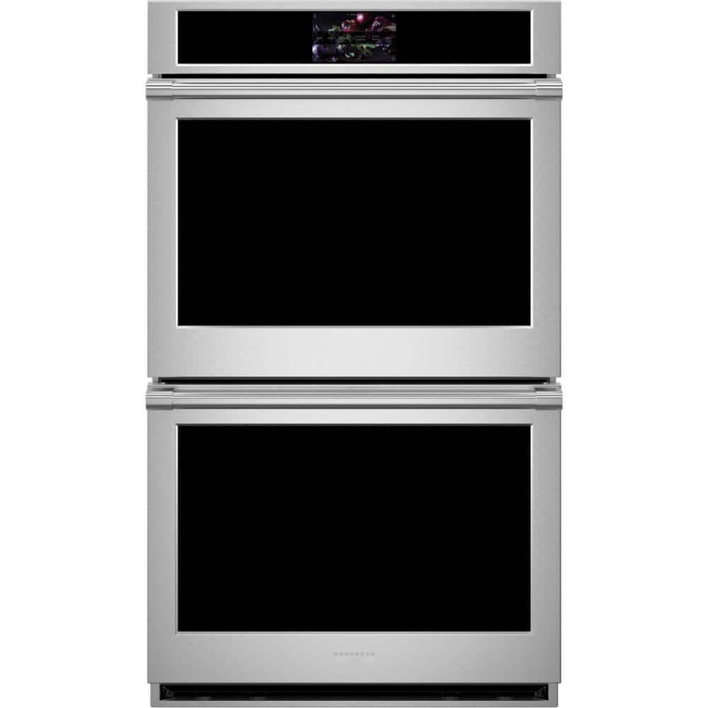30 in. Smart Double Electric Wall Oven with Convection Self-Cleaning in Stainless Steel