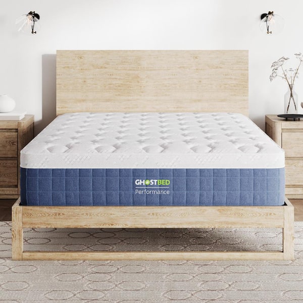 Performance Twin XL Medium 14 in. Gel Memory Foam and Spring Hybrid Mattress in a Box