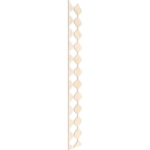 Marrakesh 94 in. H x 0.25 in. W Slatwall Panels in Birch 12-Pack