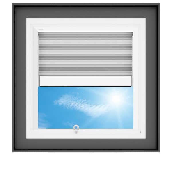 22-1/2 x 22-1/2 in. Manual Venting Curb Mount Skylight with Laminated Low-E3 Glass, Solar Powered Room Darkening Shade