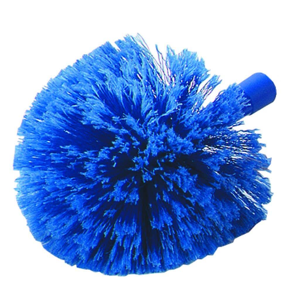 Carlisle Round Soft-Flagged Synthetic Blue Duster (12-Pack) 36340414 - The  Home Depot