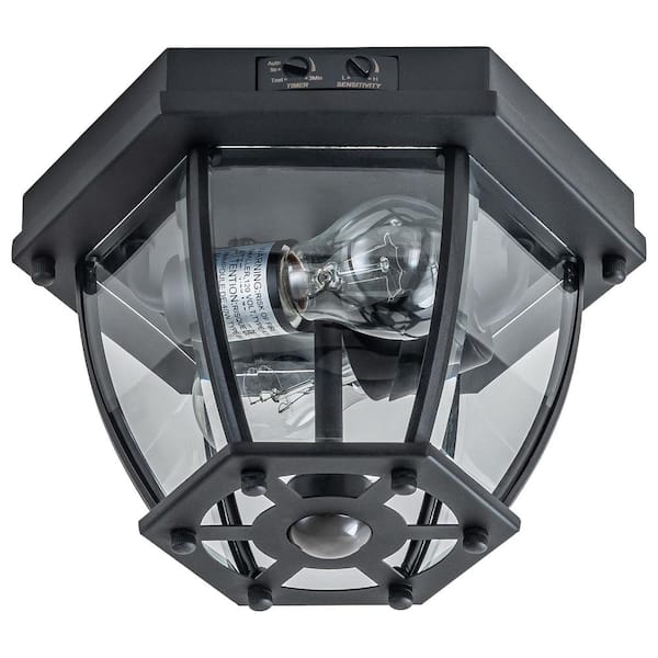 10.25-in W White Outdoor Flush Mount Light 10.25-in W White Outdoor Flush Mount Light