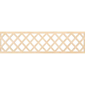 Manchester Fretwork 0.25 in. D x 47 in. W x 12 in. L Birch Wood Panel Moulding