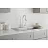 McKenna Single-Handle Pull Down Sprayer Kitchen Faucet in Polished Chrome with TurboSpray and FastMount