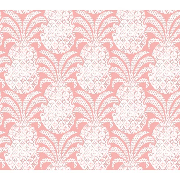 York Wallcoverings Shell Pink Colony Club Peel & Stick Wallpaper Approx. 45 sq. ft.