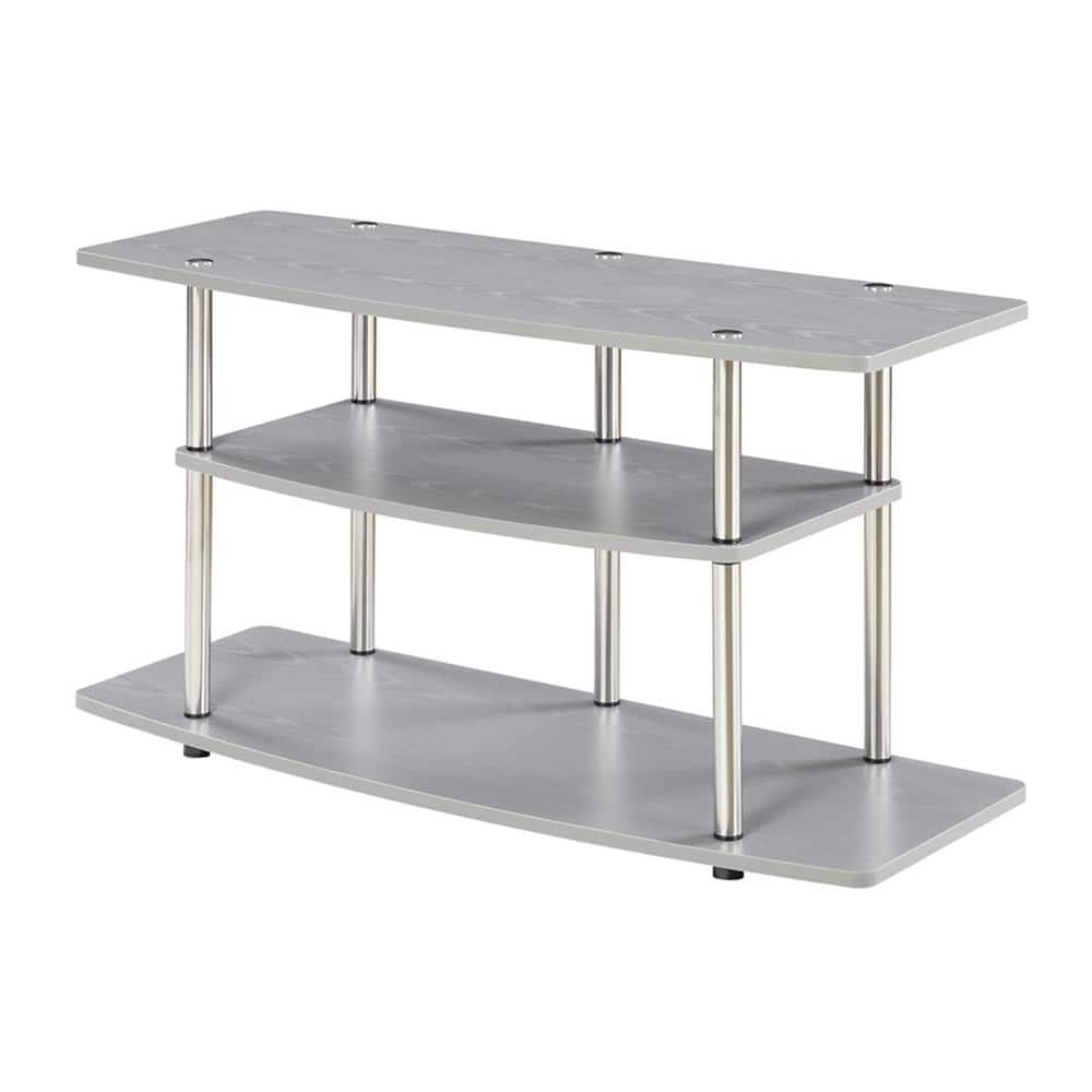 Convenience Concepts popular Designs2Go No Tools 3 Tier TV Stand