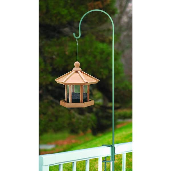 36 in. Adjustable Deck Railing Hook for Hanging Bird Feeders