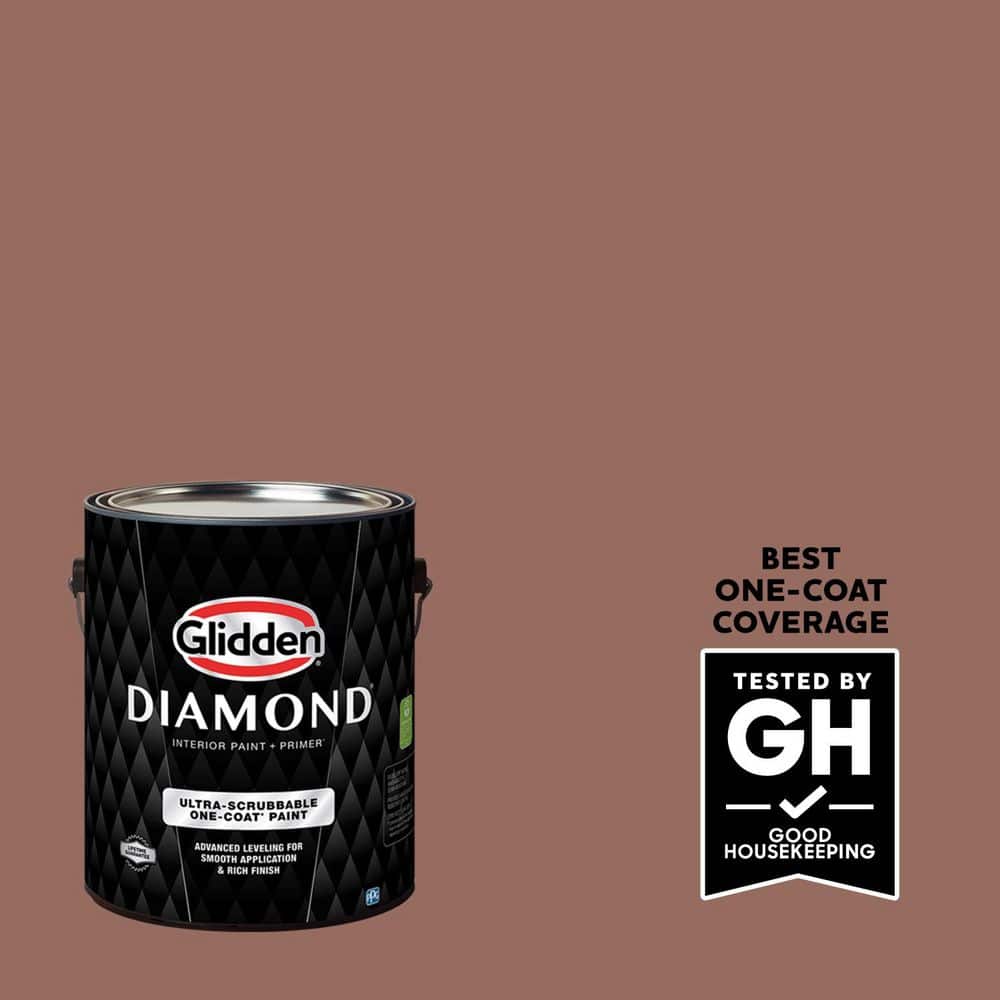 1 gal. PPG1061-6 Safari Brown Flat Interior Paint with Primer price history on PriceWatchPro