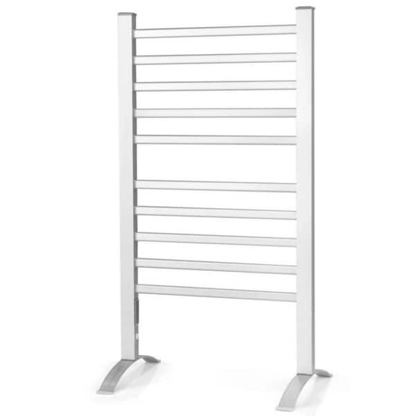 Bunpeony 2 in. 1 Freestanding and Wallmounted Towel Warmer Drying Rack