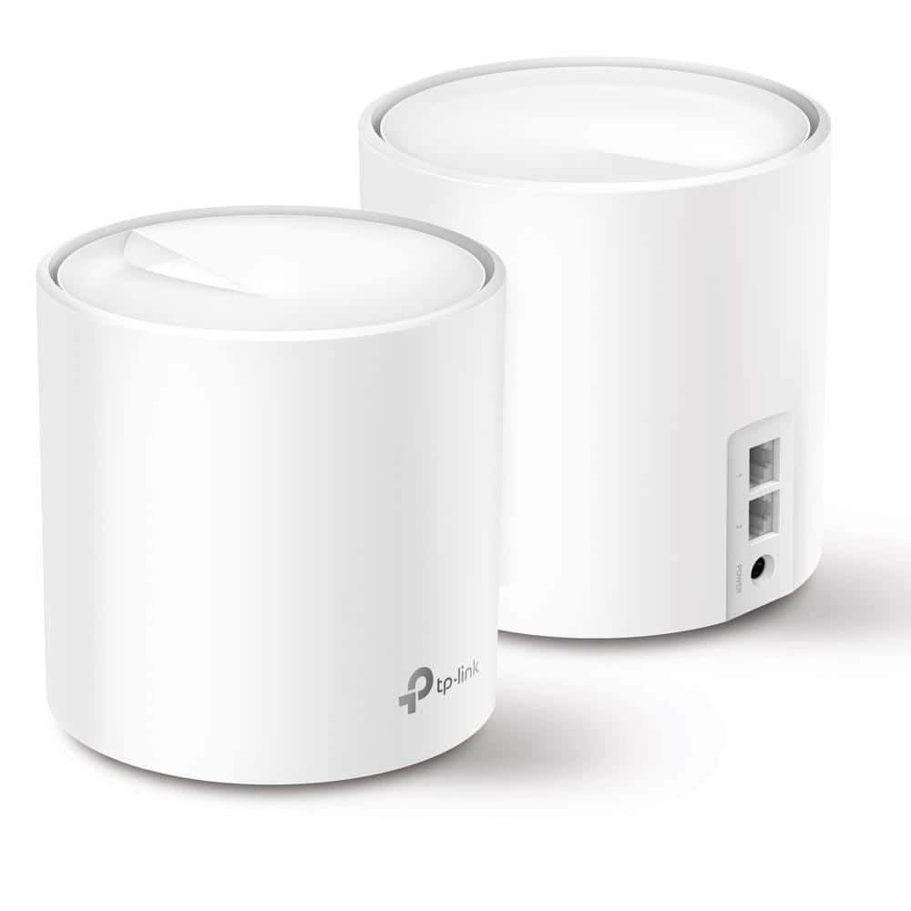 TP-LINK AX1800 Wi-Fi 6 Mesh System Deco W3600 2-pack - The Home Depot