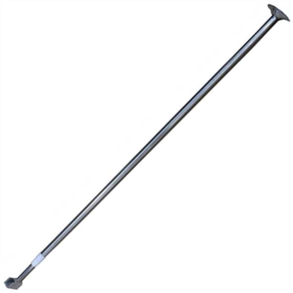 ALEKO Pole Stand Series 7 ft. x 0 ft. White Pair of Patio Awning Vertical Support Arms