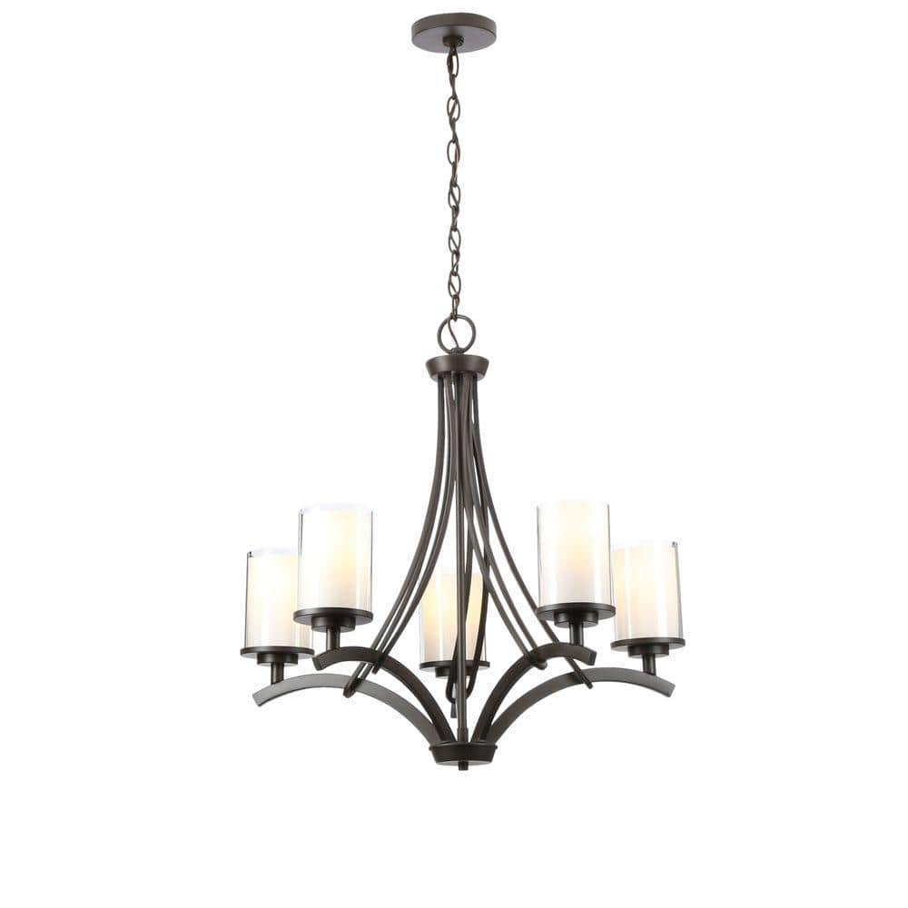 hampton bay moroka 5 light chandelier