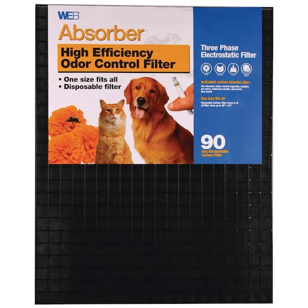 Web 20 x 25 x 1 Absorber Odor Control FPR 5 Air Filter