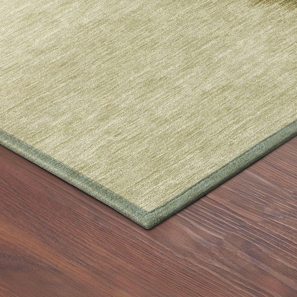 Chantille Machine Washable Indoor/Outdoor Abstract ACN2419 Wheat 8 ft. x 10 ft. Area Rug