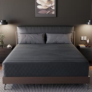 Anti Static Comfortable King Breathable Hybrid Medium Memory Foam 12 in. Bed-in-a-Box Mattress