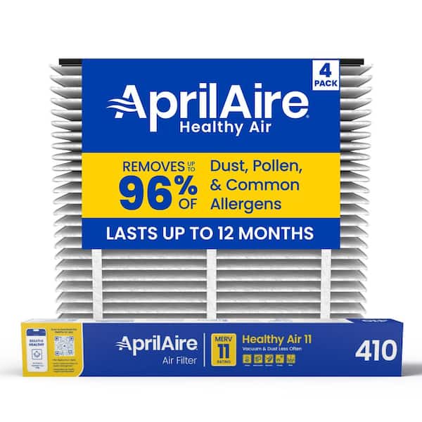 410 16 in. x 25 in. x 4 in. MERV 11 FPR 12 Pleated Filter For Air Cleaner Models 1410/1610/2410/2416/3410/4400 (4-Pack)