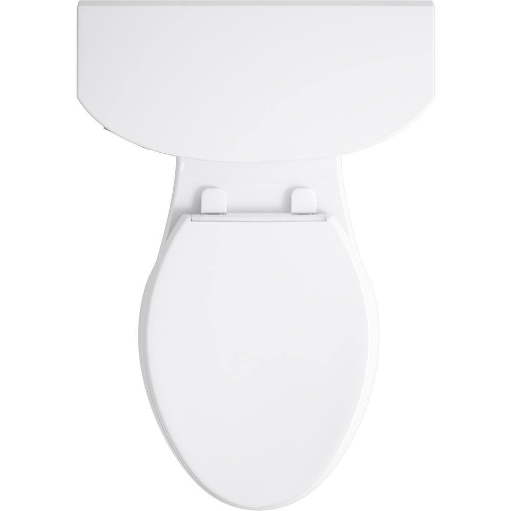 White High Efficiency Elongated Two-Piece Toilet