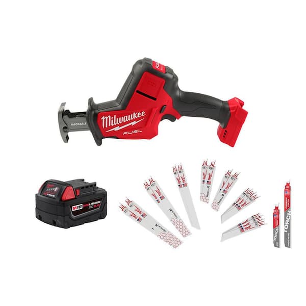 【みるく卍ページ】 Milwaukee M18 FUEL 18V Brushless HACKZALL Recip Saw w/5.0Ah