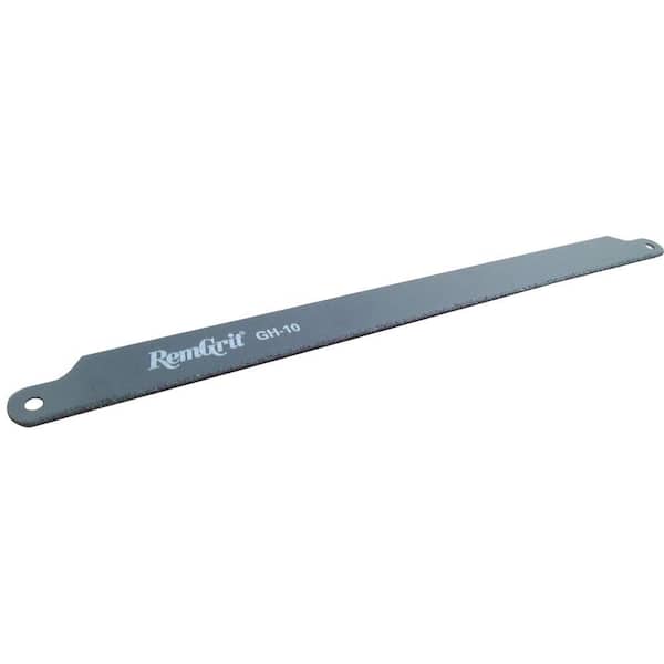 RemGrit 10 in. x 3/4 in. x 0.025 in. Carbide Grit Hack Saw Blade