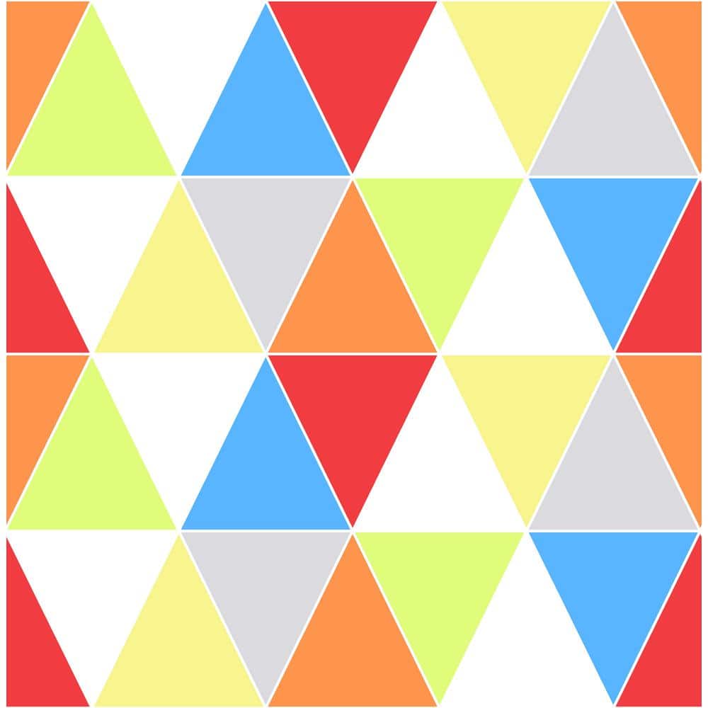 Harlequin MulticoloRed Brights Paper Strippable Roll (Covers 56 sq. ft.)