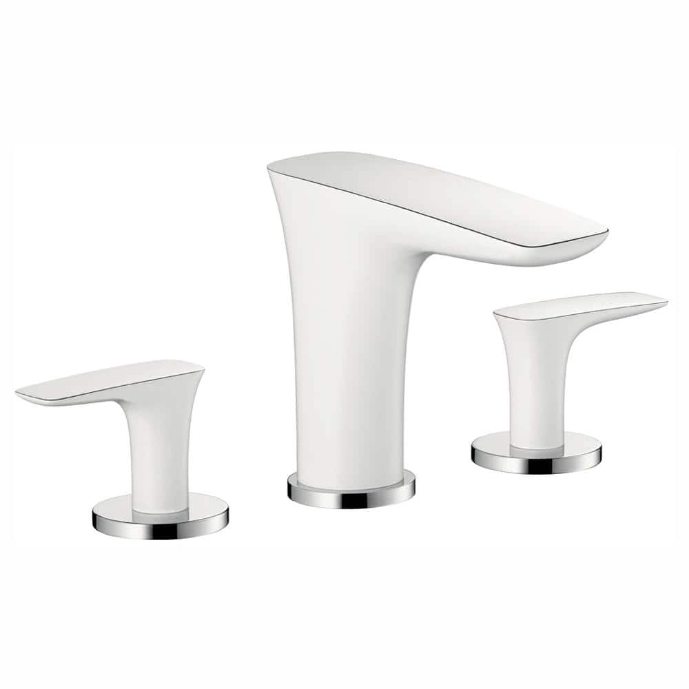 Hansgrohe PuraVida 8 in. Widespread 2-Handle Low-Arc