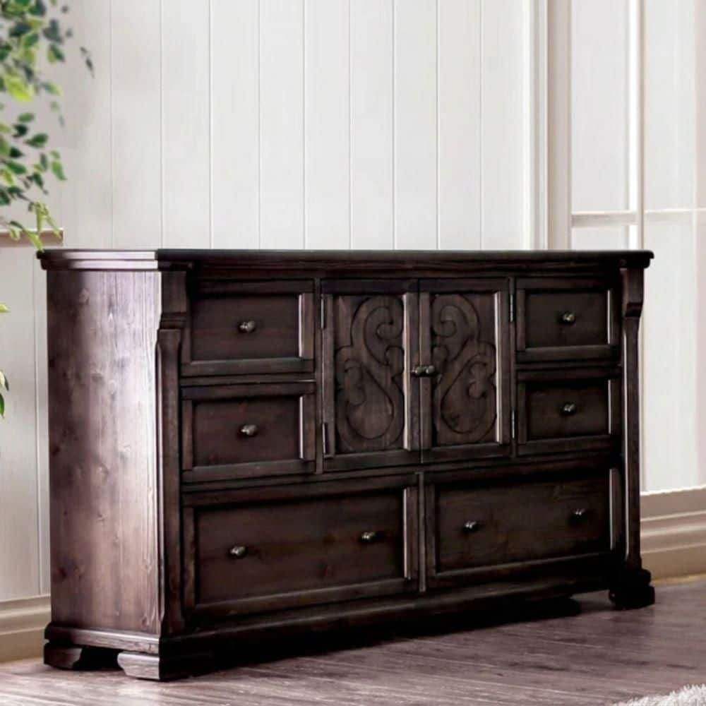 Drawer - yori 2022AW プードルフードジレ William's Home Furnishing Zaid Transitional Style 6-Drawer 62 in