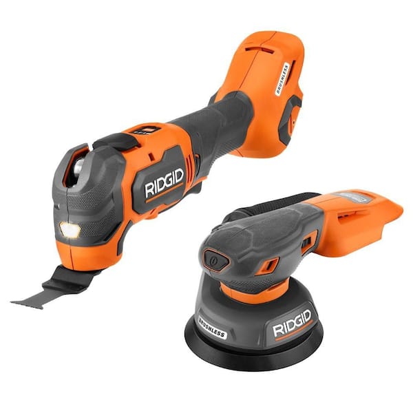18V Brushless Cordless 2-Tool Combo Kit with Multi Tool and SubCompact Random Orbit Sander (Tools Only)