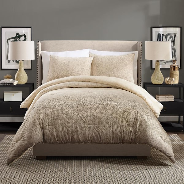 Ayesha Curry 3-Piece Taupe Modern Ombre 