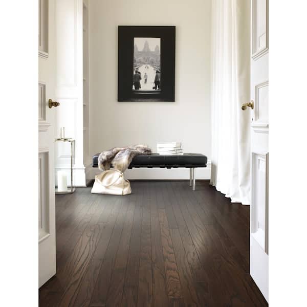 Bradford 3 Country Red Oak 3/8 in. T X 3.25 in. W Tongue and Groove Engineered Hardwood Flooring (23.76 sq.ft./case)