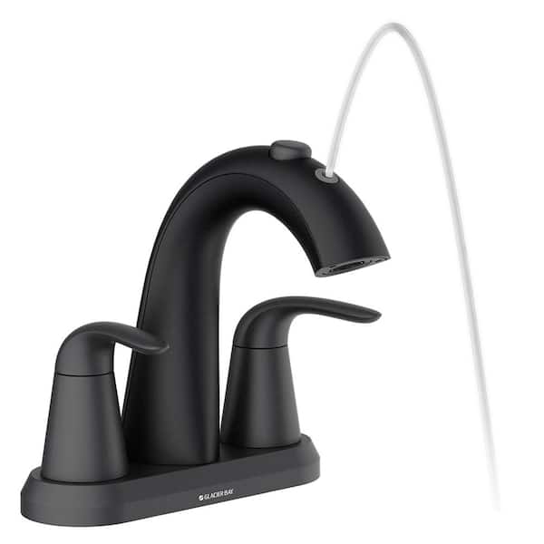 Glacier Bay Nadina 4 in. Centerset Double Handle Bathroom Fountain