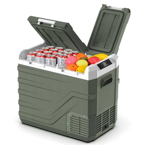 41 12-Volt Car Refrigerator Dual Zone Car Fridge Freezer