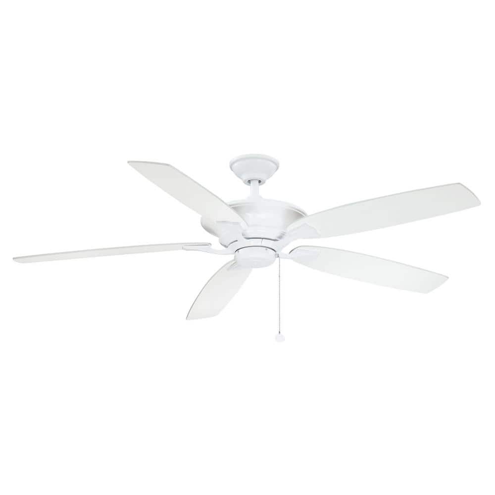 Hampton Bay Ashburton 60 in. Indoor White Ceiling Fan YG593-WH