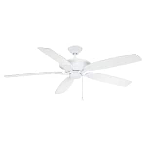 Ashburton 60 in. Indoor White Ceiling Fan