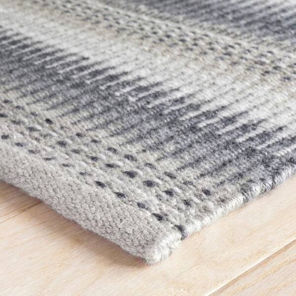Folly Handwoven Grey 6 ft. x 9 ft. Outdoor Area Rug