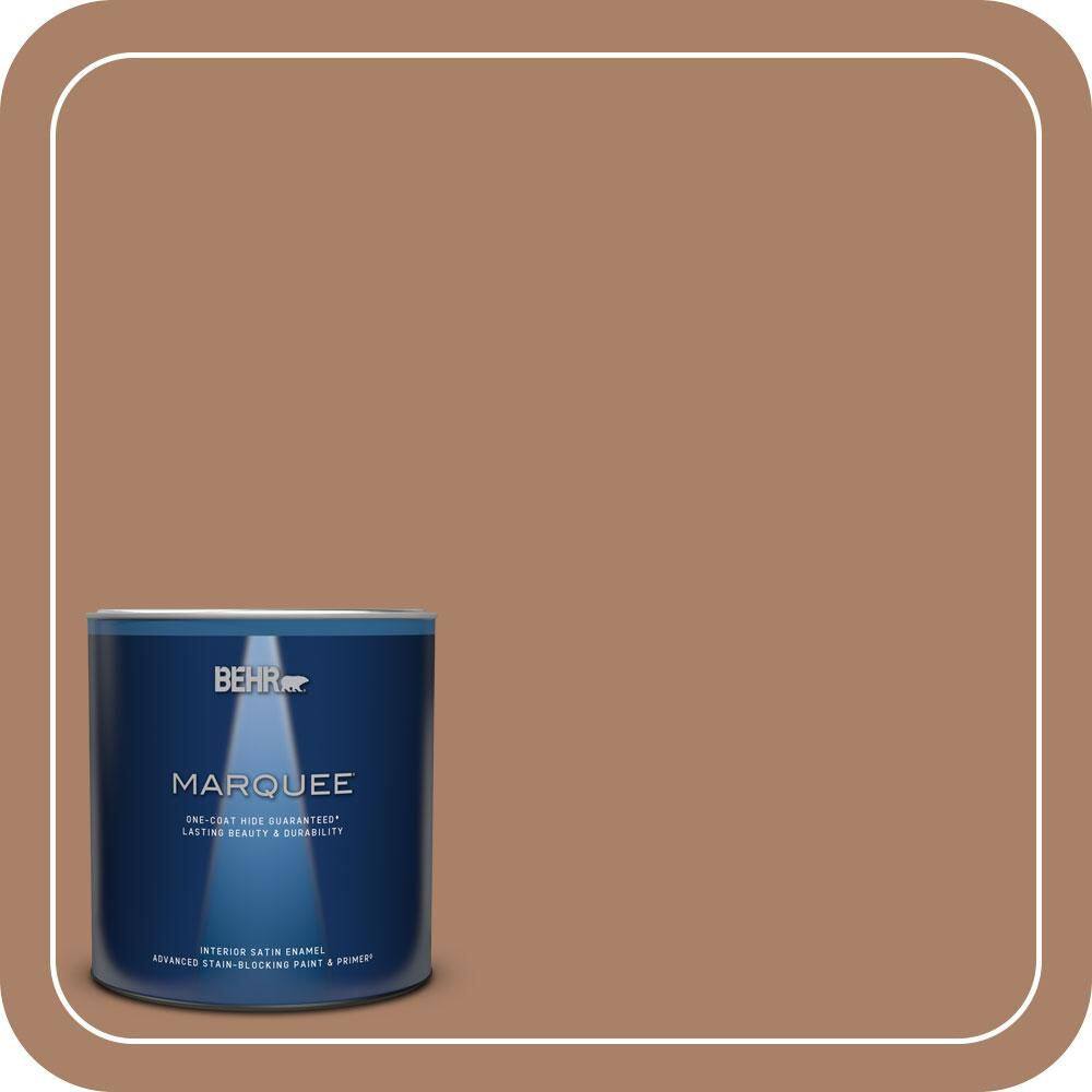 1 qt. #MQ2-42 Warm Cognac One-Coat Hide Satin Enamel Interior Paint & Primer price history on PriceWatchPro