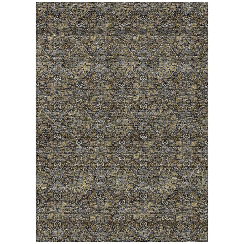 Chantille Machine Washable Indoor/Outdoor Abstract ACN2783 Black 9 ft. x 12 ft. Area Rug price history on PriceWatchPro