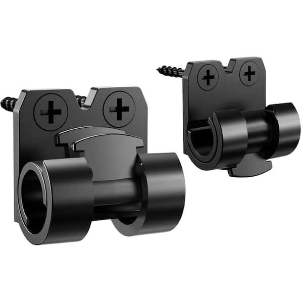 Outdoor String Lights Clips 25 Pack Christmas Light Clips with Waterproof Adhesive Black String Light Hooks