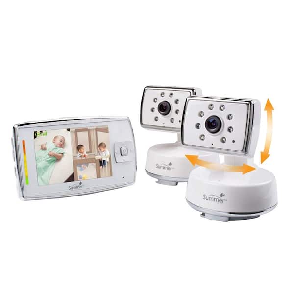 Summer Infant Dual View Digital Color Video Baby Monitor with Innovative Split Screen Technology
