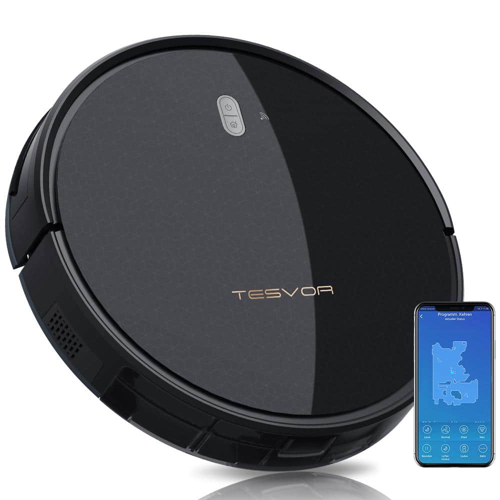 Tesvor Pro Robotic Vacuum Cleaner 4000Pa Strong Suction Self-Charging Wi-Fi Enabled -  M1