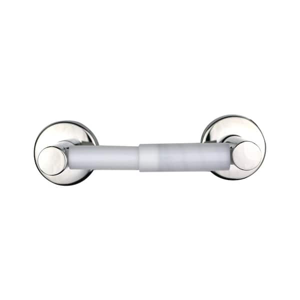 Allied Brass Regal Matte Black Wall Mount Spring-Loaded Toilet Paper Holder Allied Brass Regal Matte Black Wall Mount Spring-Loaded Toilet Paper Holder
