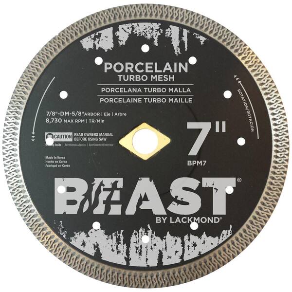 Dry Meshed Porcelain Blade BPM7 