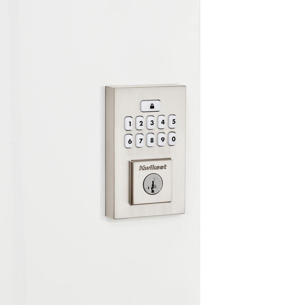 SmartCode 260 Contemporary Satin Nickel Keypad Electronic Deadbolt