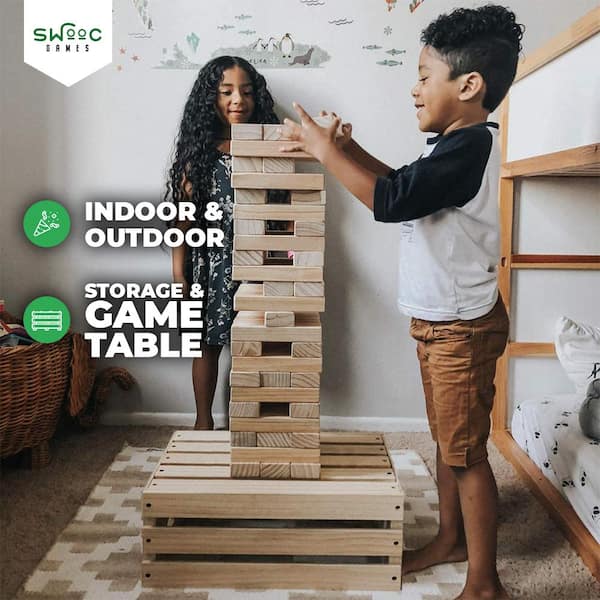 Large Jenga® GIANT™ GenuineHardwood Game