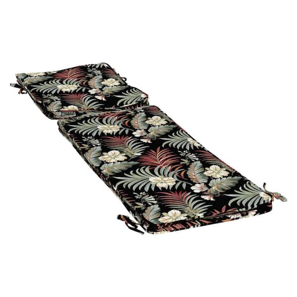 ARDEN SELECTIONS ProFoam 72 in. x 21 in. Outdoor Chaise Cushion Cover in Simone Tropical